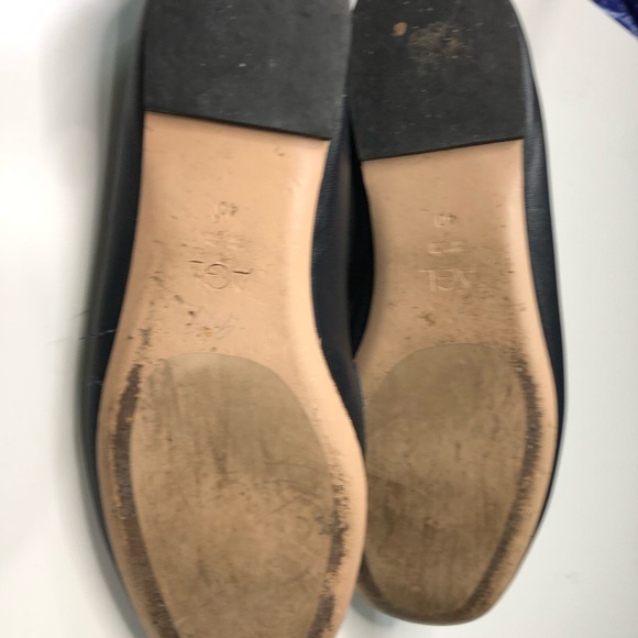 AGL Attilio Giusti Leombruni Size 40 Navy Loafers Shoes - Picture 4 of 6